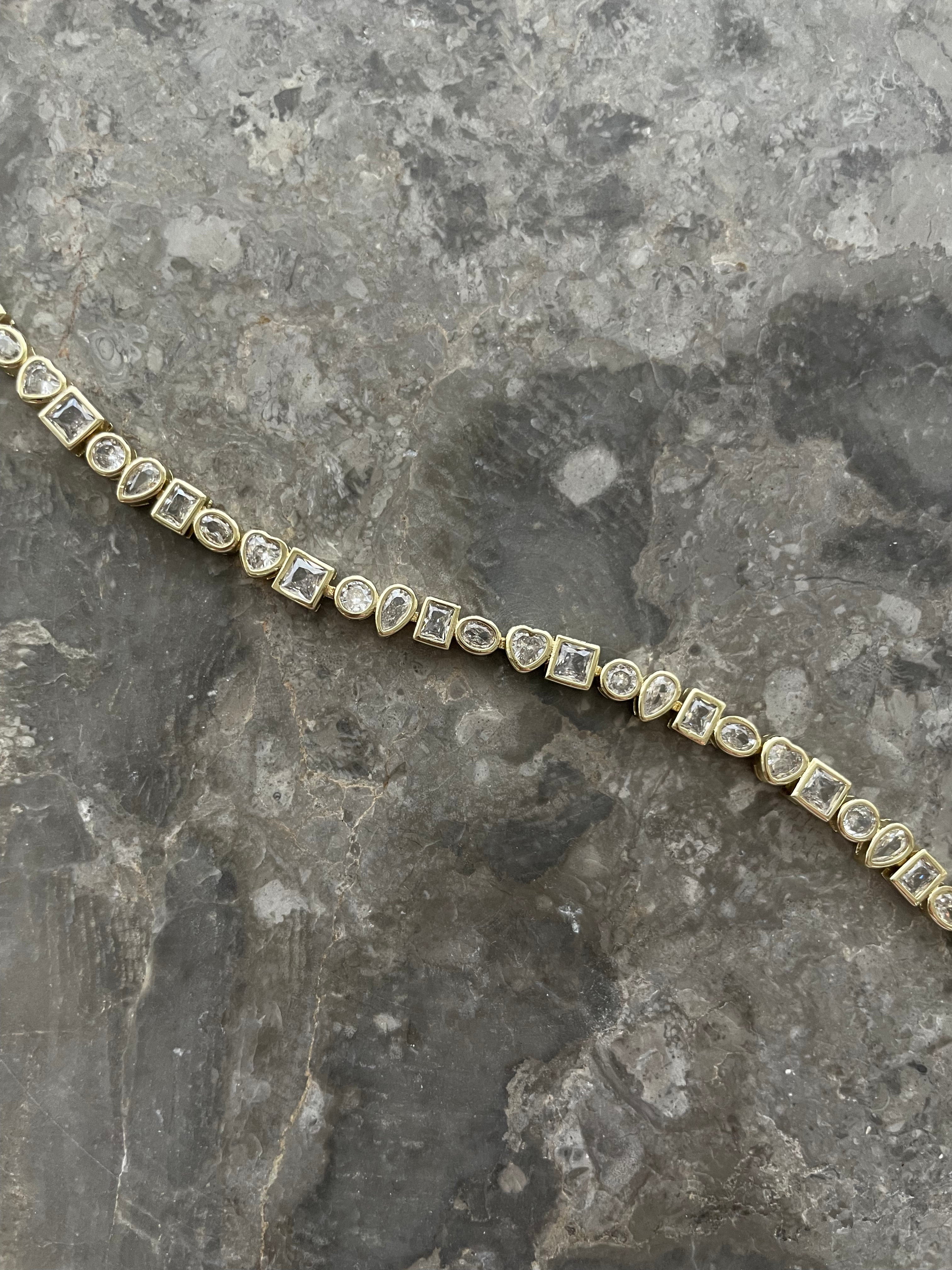 SHAPE - 14K vergoldet